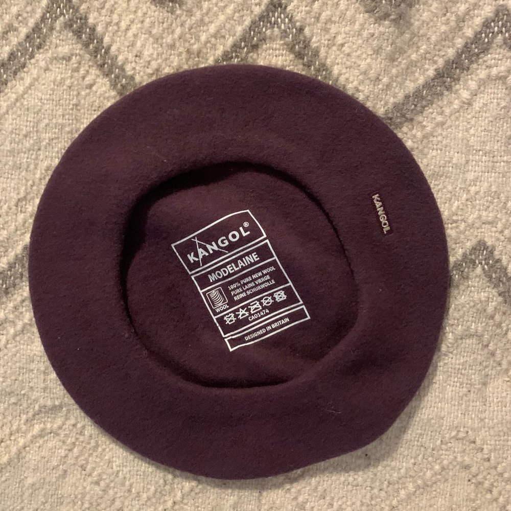 Kangol Modelaine Beret Raspberry Color